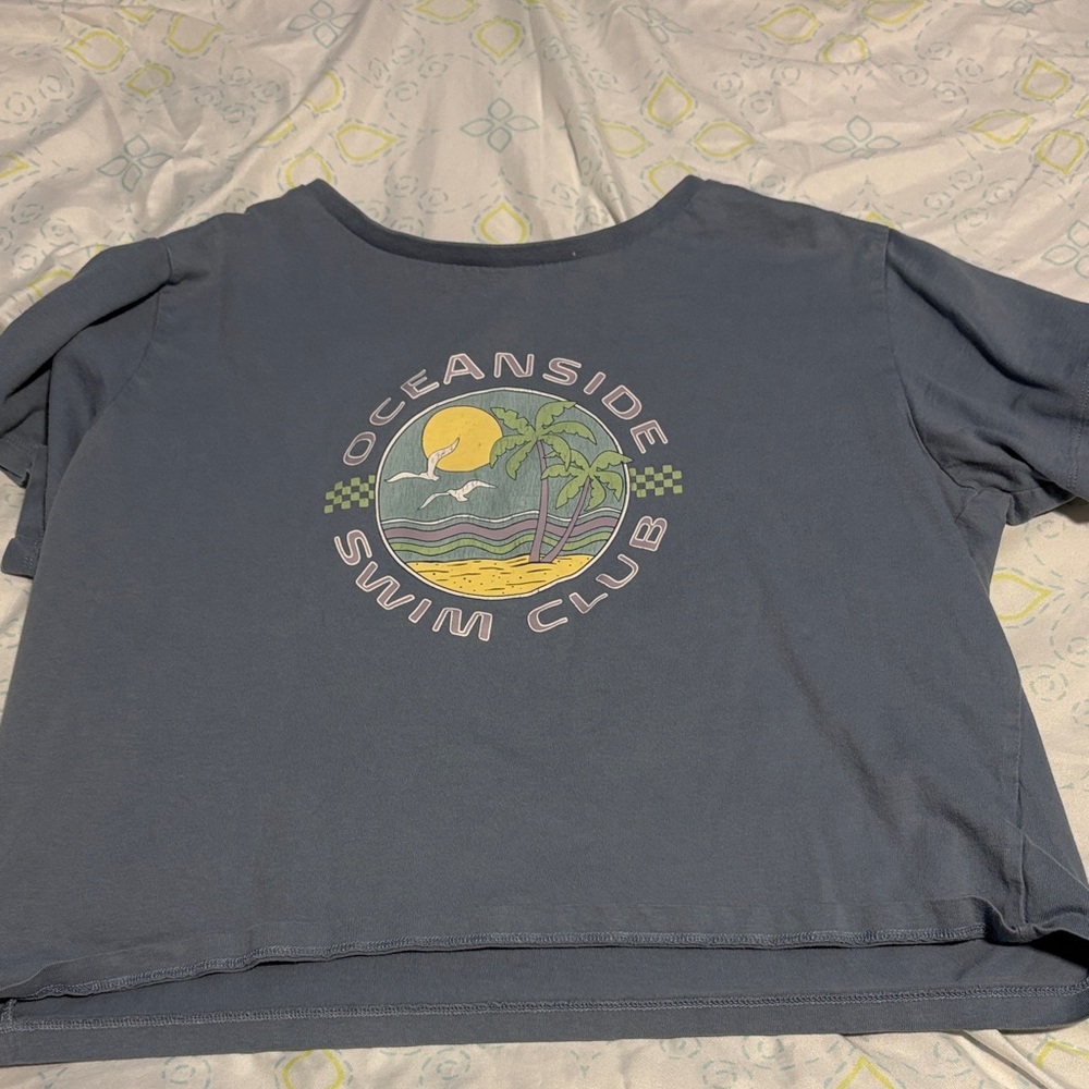 Oceanside Swim Club Kids Blue T-Shirt